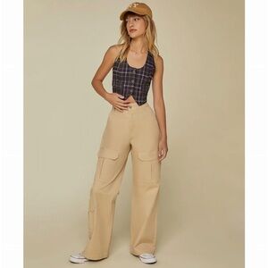 Forever 21 Beige Cargo Pants NWT